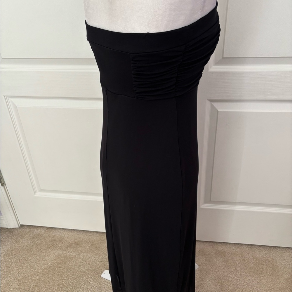 Kirious LA Black Strapless Slip Dress | Like New | Size M | Sleek & Sexy - Picture 7 of 10
